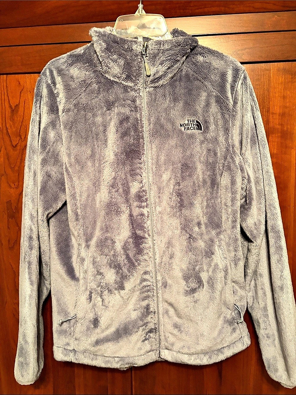 The North Face Osito Jacket Gray Fleece Full-Zip Jacket